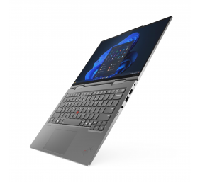 Lenovo ThinkPad X1 2-in-1 G10 Aura Edition | Grey | 14 " | IPS | Touchscreen | WUXGA | 1920 x 1200 pixels | Anti-glare | Intel Core Ultra 5 | 225U | 16 GB | Soldered LPDDR5x | Solid-state drive capacity 512 GB | Intel Graphics | Windows 11 Pro | 802.11ax 