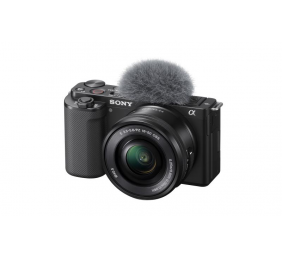 Sony ZV-E10L Mirrorless Vlog Camera with 16-50 mm Lens | Sony | Mirrorless Vlog Camera | ZV-E10L | Compact camera | 24.2 MP | Display diagonal 3.0 " | Video recording | Magnification 5.9 x, 11.7 x | CMOS | Black