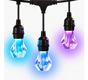 Nanoleaf Essentials Matter Smart Multicolour Outdoor String Lights Expansion 15m|16M+