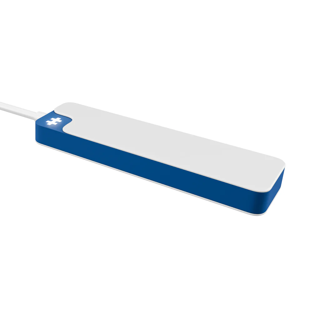 Hyper HyperDrive Flex 4 Port USB-C Combo Hub, White/Blue | HD5200BUGL
