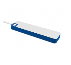 Hyper HyperDrive Flex 4 Port USB-C Hub, White/Blue | HD5201BUGL
