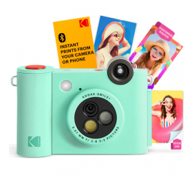 Kodak SMILE+ Momentinis fotoaparatas, 2x3'', Žalia