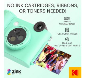 Kodak SMILE+ Momentinis fotoaparatas, 2x3'', Žalia