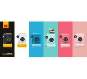 Kodak SMILE+ Momentinis fotoaparatas, 2x3'', Rausva