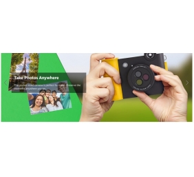 Kodak SMILE+ Momentinis fotoaparatas, 2x3'', Rausva