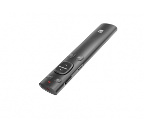 Natec Wireless Laser Point Presenter | Warbler 2 | Gray | Interfaca: 2.4 GHz, Bluetooth compatibility; Range: 10m; Laser color: Red; Battery capacity: 300 mAh