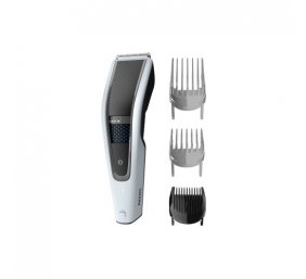 Philips 5000 Series HC5610/15 Plaukų kirpimo mašinėlė, Juoda/Balta