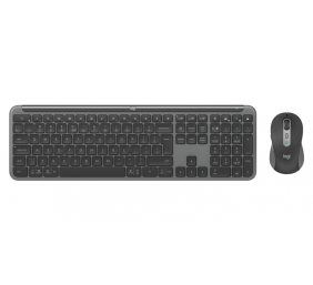 Logitech Signature Slim Combo MK950 for Business Belaidė klaviatūra + pelė, US Int, Graphite