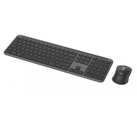 Logitech Signature Slim Combo MK950 for Business Belaidė klaviatūra + pelė, US Int, Graphite