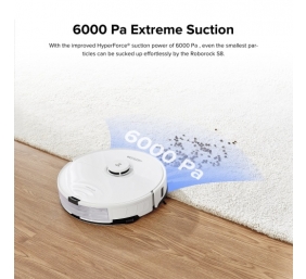 Roborock S8 Dulkių siurblys robotas, Balta