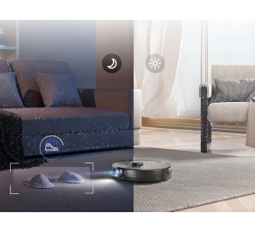 Roborock S8+ Dulkių siurblys robotas, Juoda