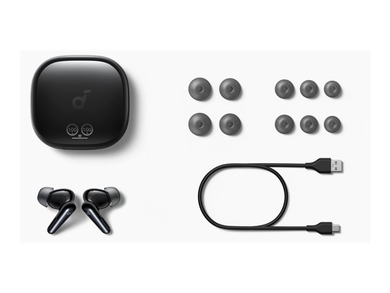 Anker Soundcore Wireless Earbuds | Liberty 4 Pro | Built-in microphone | Bluetooth | Black | ANC