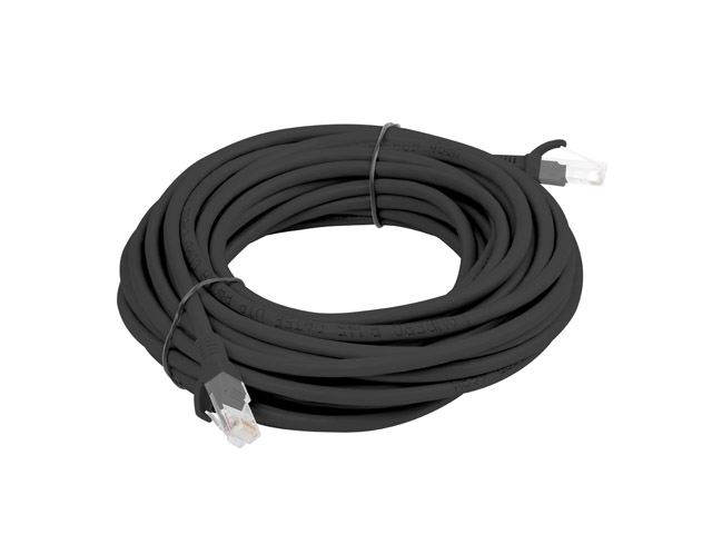 Lanberg Patchcord CAT.5E UTP | PCU5-10CC-0500-BK | 5 m