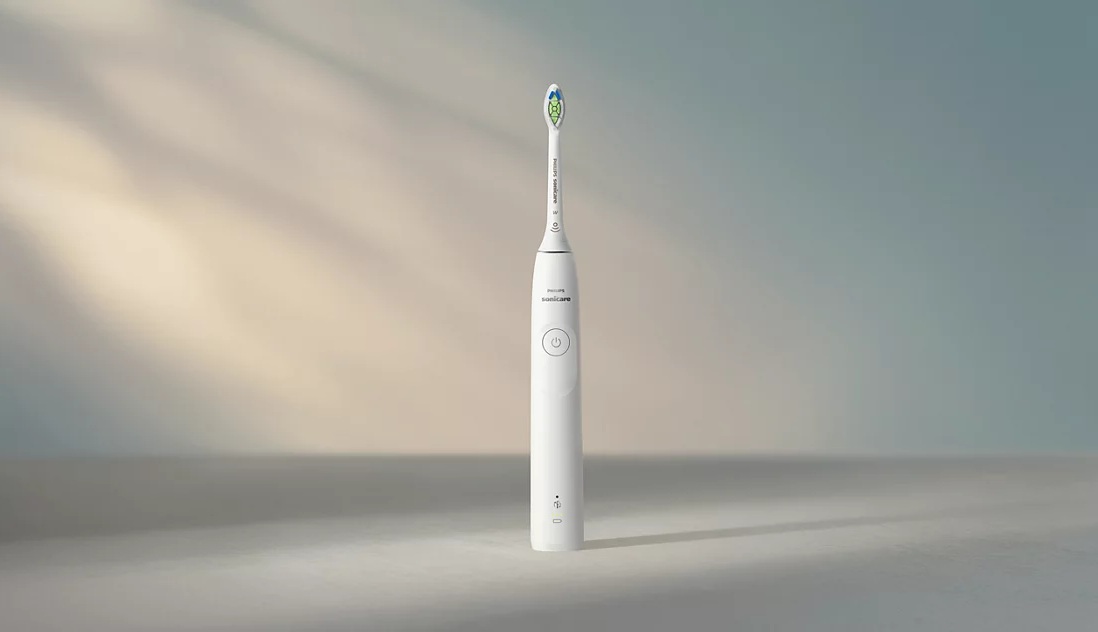 Philips | Electric Toothbrush | HX7110/01 Sonicare Series 5500 | Rechargeable | For adults | Number of brush heads included 1 | Number of teeth brushing modes 2 | White