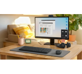 Logitech MK250 Compact Combo Belaidė klaviatūra + Pelė, Bluetooth, US Int, Graphite