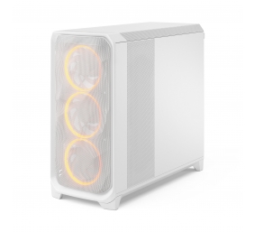 Fractal Design Meshify 3 XL | White RGB TG Clear Tint | Mid-Tower | Power supply included No | ATX