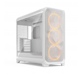 Fractal Design Meshify 3 XL | White RGB TG Clear Tint | Mid-Tower | Power supply included No | ATX
