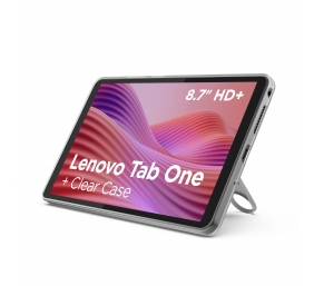 Lenovo Tab One 4G LTE (without power adapter) | ZAF10175SE | 8.7 " | Luna Grey | IPS | 1340 x 800 pixels | MediaTek | Helio G85 | Soldered LPDDR4x GB | 4 | 64 GB | 4G | Wi-Fi | Front camera | 2 MP | Rear camera | 8 MP | Bluetooth | 5.3 | Android | 14 (OS 