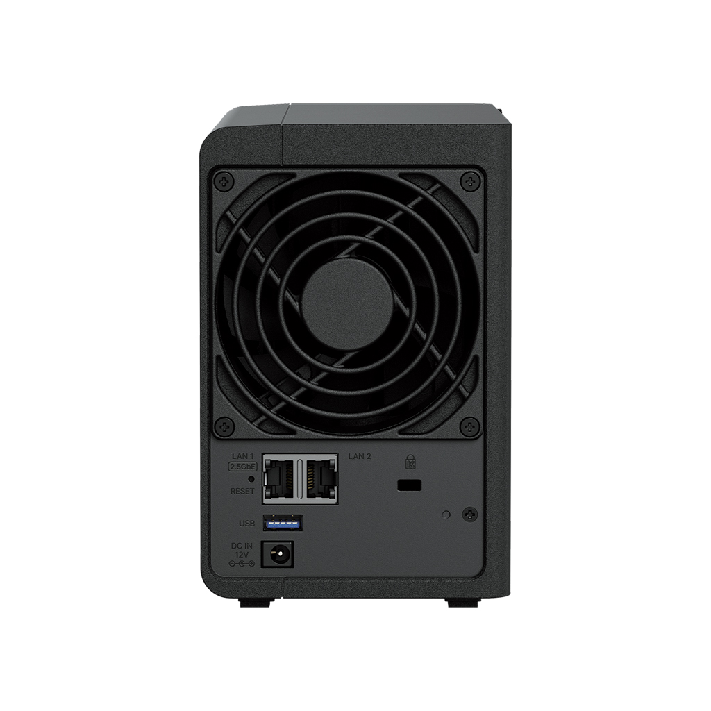 Synology DiskStation | DS225+ | Intel Celeron | J4125 | 2 GB | DDR4 | Black