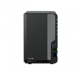 Synology DiskStation | DS225+ | Intel Celeron | J4125 | 2 GB | DDR4 | Black