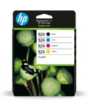HP 924 CMYK 4-Pack (6C3Z1NE) Rašalinių kasečių komplektas, BK/C/M/Y