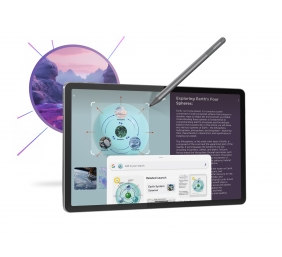 Lenovo Idea Tab Wi-Fi (w/o power adapter) | ZAFR0006SE | 11 " | Luna Grey | IPS | 2560x1600 pixels | MediaTek | Dimensity 6300 | 8 GB | Soldered LPDDR4x | 256 GB | Wi-Fi | Front camera | 5 MP | Rear camera | 8 MP | Bluetooth | 5.2 | Android | 15 (OS upgra
