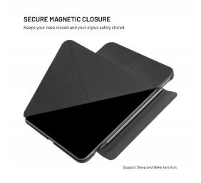 Fixed | Trinity Case | 10.9-11 " | Cover | Apple iPad 10.9" (2022)/iPad 11" (2025) | Black