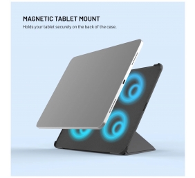 Fixed | Trinity Case | 10.9-11 " | Cover | Apple iPad 10.9" (2022)/iPad 11" (2025) | Black