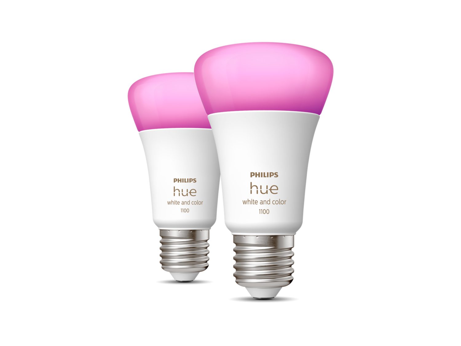 WCA 11W A60 E27 2pcs pack | E27 | 11  W | White and colour 2000K-6500K +16 million colors | Bluetooth and Zigbee