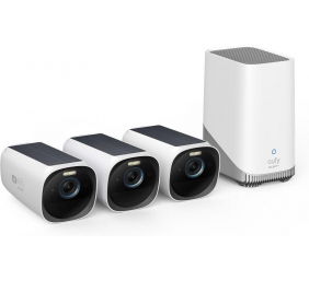 Anker Eufy Security Camera, 3+1 Kit | eufyCam 3 | IP67 | HDD/SSD storage