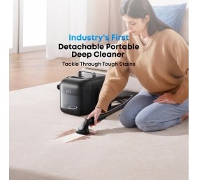 Anker Eufy Robot Vacuum Cleaner | Omni E28 | Wet&Dry | Dust capacity 3 L | 20000 Pa | Black
