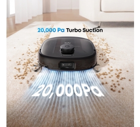 Anker Eufy Robot Vacuum Cleaner | Omni E28 | Wet&Dry | Dust capacity 3 L | 20000 Pa | Black