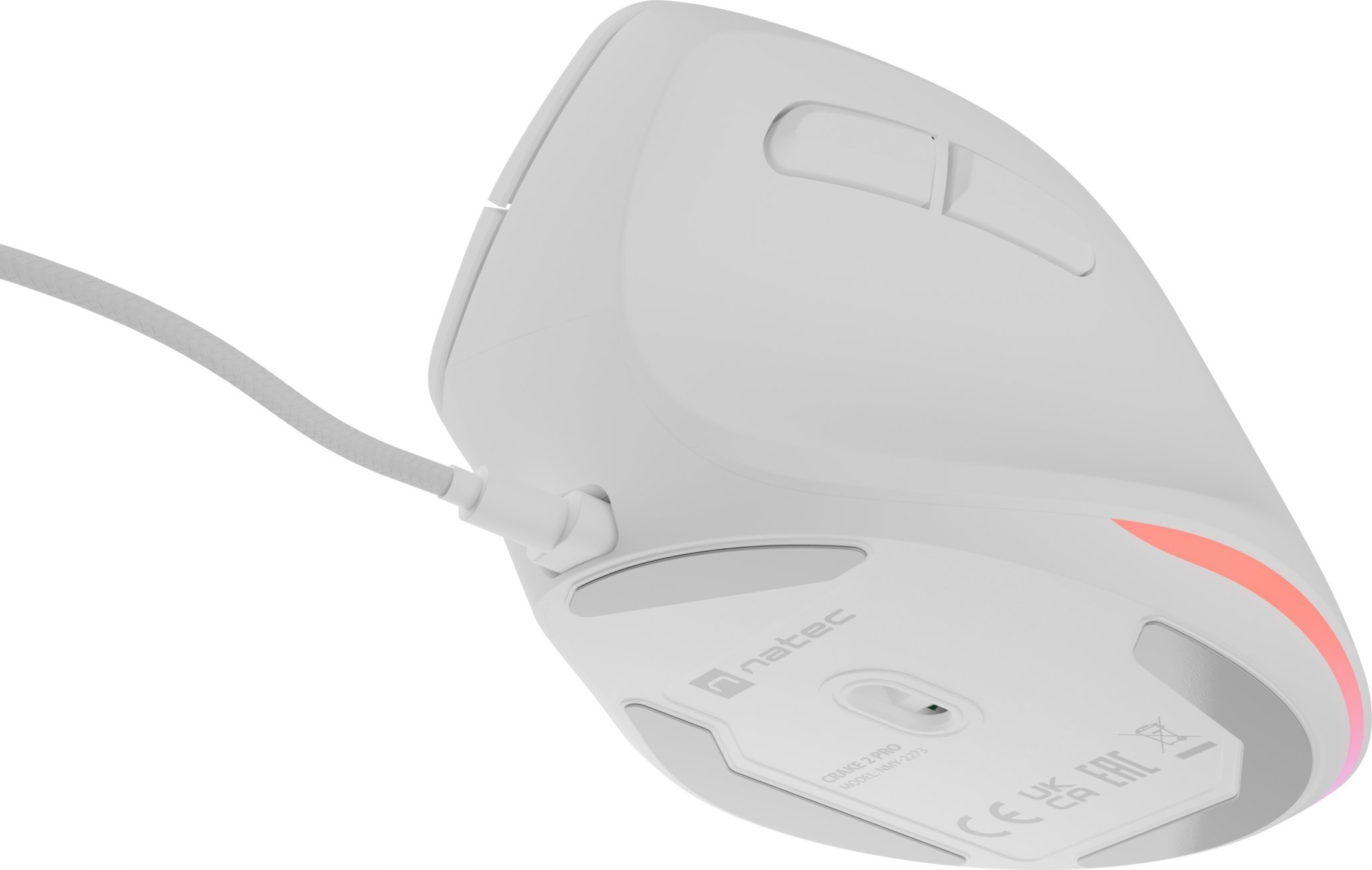 Genesis Mouse | Natec Crake 2 Pro | Wired | White