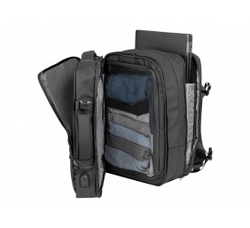 Natec Laptop Backpack Camel Pro 17.3, Black