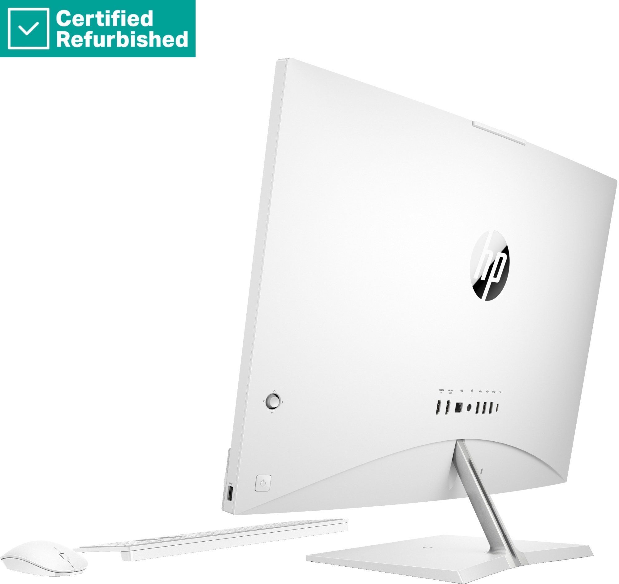 RENEW GOLD HP Pavilion AIO All-In-One 27-ca2006nf - i7-13700T, 16GB, 512GB SSD, 27 FHD Touch Glossy, GeForce RTX 3050 4GB, 5MP IR Cam, Snowflake White, Win 11 Home, 1 years