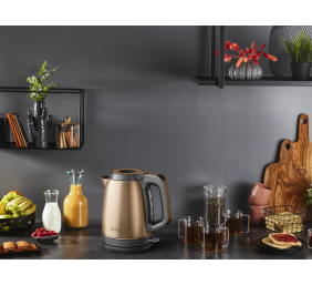 Tefal KI280G10 Coppertinto Kettle, copper/black