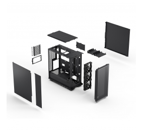 Fractal Design Case | Epoch | Black Solid | ATX | Power supply included No