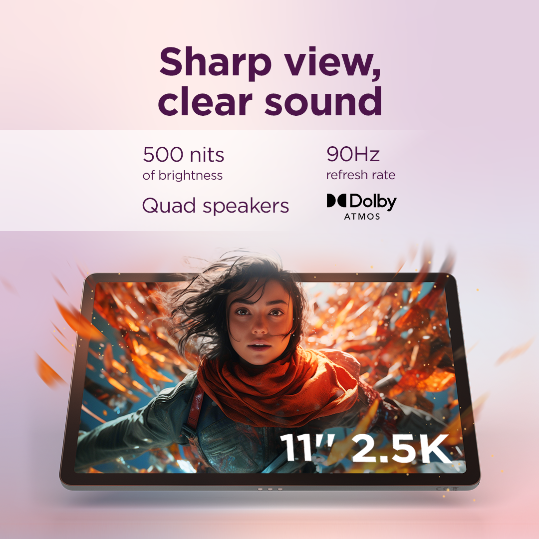 Lenovo Idea Tab 5G LTE (w/o power adapter) | ZAFM0112SE | 11 " | Luna Grey | IPS | 2560 x 1600 pixels | MediaTek | Dimensity 6300 | 8 GB | Soldered LPDDR4x | 128 GB | 5G | Wi-Fi | Front camera | 5 MP | Rear camera | 8 MP | Bluetooth | 5.2 | Android | 15 (