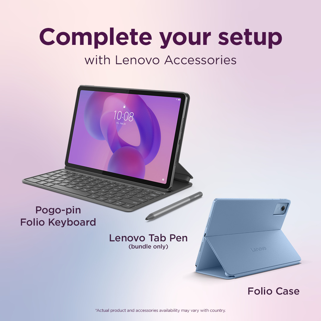 Lenovo Idea Tab 5G LTE (w/o power adapter) | ZAFM0112SE | 11 " | Luna Grey | IPS | 2560 x 1600 pixels | MediaTek | Dimensity 6300 | 8 GB | Soldered LPDDR4x | 128 GB | 5G | Wi-Fi | Front camera | 5 MP | Rear camera | 8 MP | Bluetooth | 5.2 | Android | 15 (