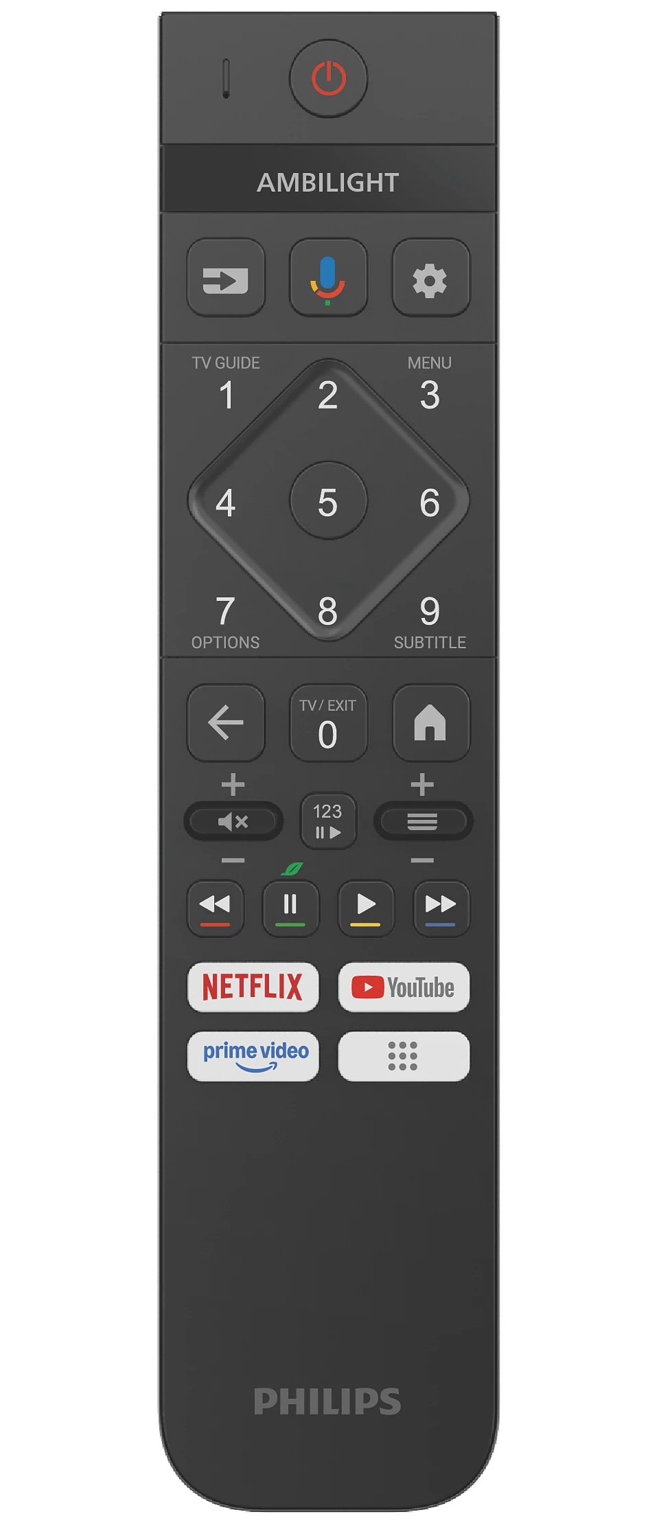 Philips OLED 4K Ambilight TV | 65OLED820/12 | 65 | Smart TV | Google TV | Grey