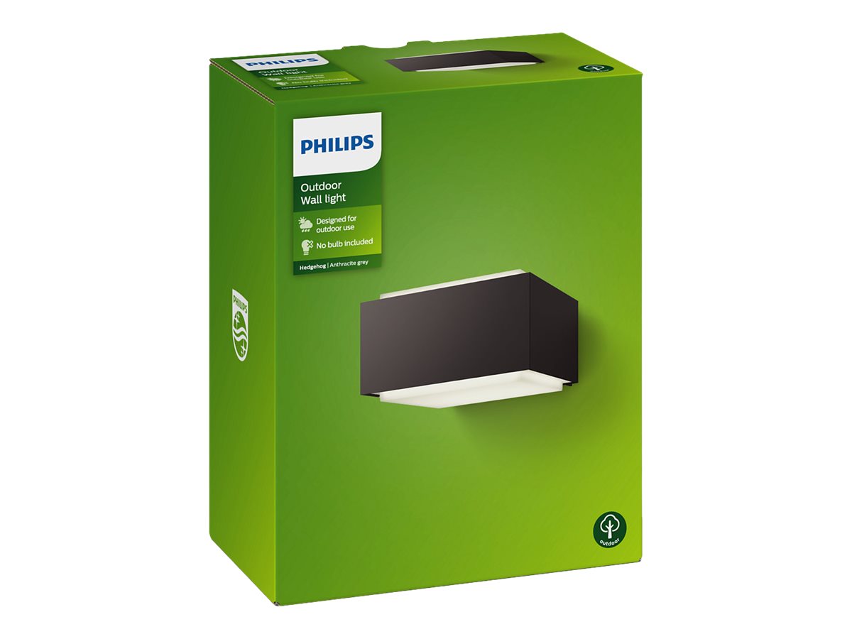 HEDGEHOG WALL LANTERN ANTHRACITE 1X42W | Philips