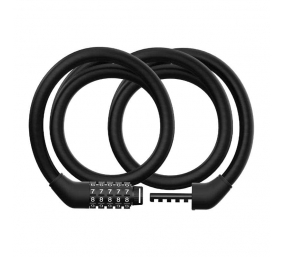 Electric Scooter Cable Lock | Black | Steel cable, ABS, zinc alloy