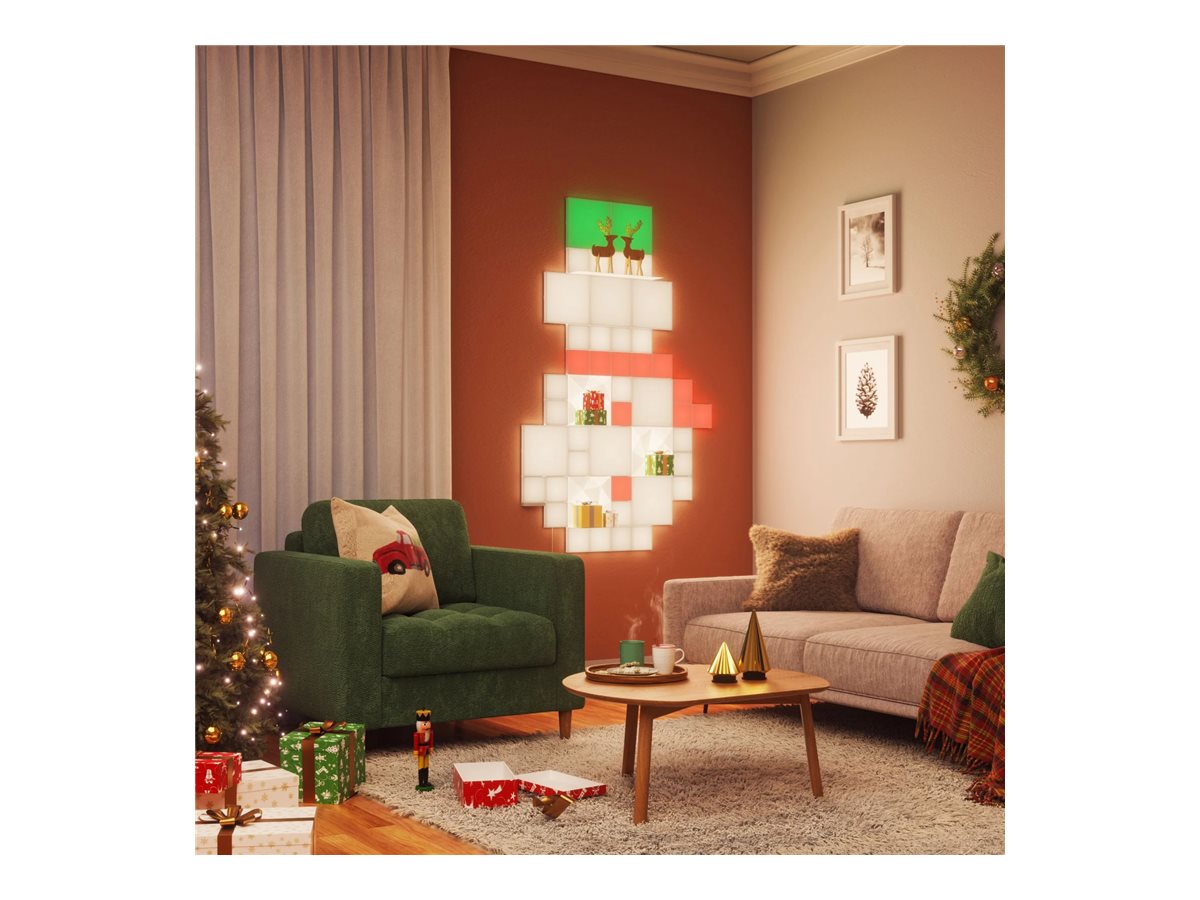Nanoleaf Blocks Small Squares Add-On Kit (4 Panels)|16M+ colours