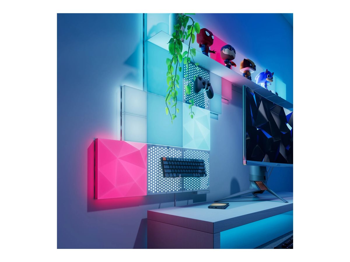 Nanoleaf Blocks Textured Big Squares Add-On Kit (2 Panels)|16M+ colours