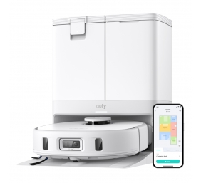 Anker Eufy | Robot Vacuum Cleaner | X10 Pro Omni | Wet&Dry | 5200 mAh | Dust capacity 2.5 L | 8000 Pa | White