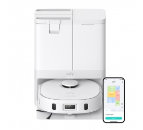 Anker Eufy | Robot Vacuum Cleaner | X10 Pro Omni | Wet&Dry | 5200 mAh | Dust capacity 2.5 L | 8000 Pa | White