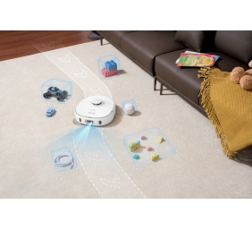 Anker Eufy | Robot Vacuum Cleaner | X10 Pro Omni | Wet&Dry | 5200 mAh | Dust capacity 2.5 L | 8000 Pa | White