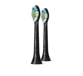 Philips | Replacement brush heads | HX6062/88 Sonicare Optimal White | Heads | For adults | Number of brush heads included 2 | Black