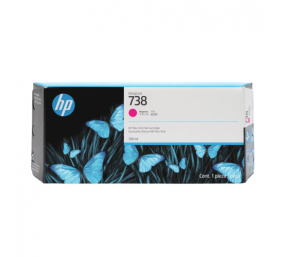 HP 738 (676M7A) Rašalinė kasetė, Purpurinė