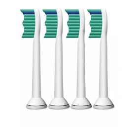 Philips | Toothbrush Heads | HX6014/07 Standard Sonic | Heads | For adults and children | Number of brush heads included 4 | Sonic technology | White